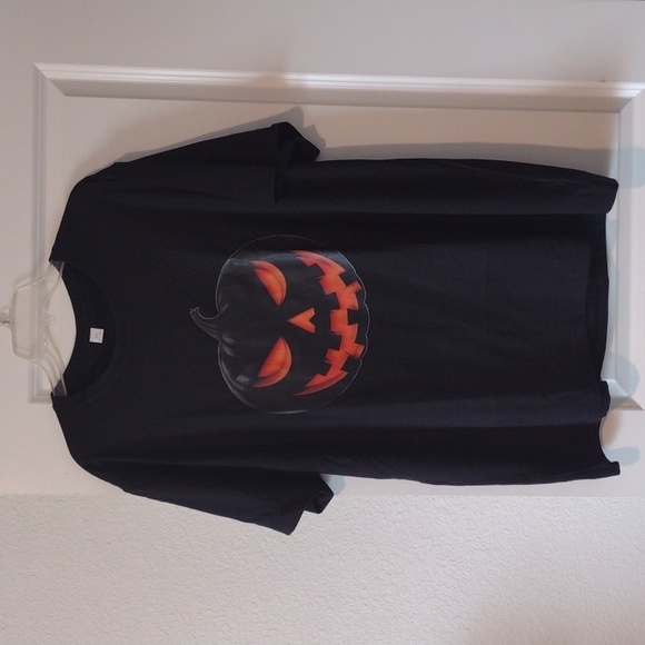 Other - Black Halloween Pumpkin T-Shirt New